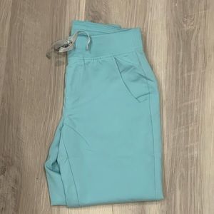 Figs Zamora Joggers: Seaglass - XS Petite